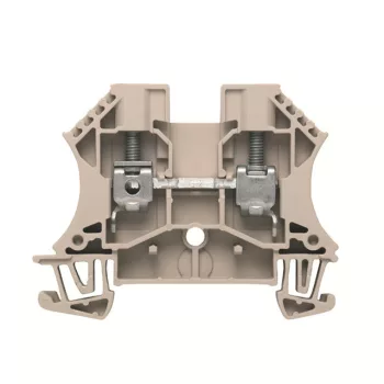   Weidmüller 1412970000 WDU 6 HV Átvezető sorkapocs, Csavaros csatlakozás, 6 mm2;, 1000 V, 41 A, Sötétbézs