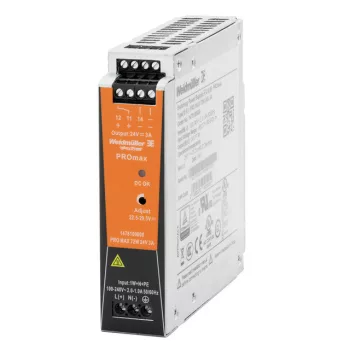   Weidmüller 1478220000 PRO MAX 72W 12V 6A Áramellátás, tápegység, 12 V
