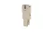 Weidmüller 1513720000 APG 2.5/1 Dugók, 2.5 mm2;, 800 V, 24 A, Pólusszám: 1, Sötétbézs