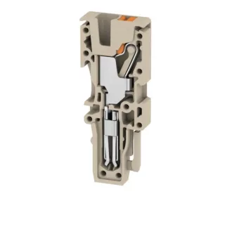   Weidmüller 1513830000 APG 2.5 L Dugók, 2.5 mm2;, 800 V, 24 A, Pólusszám: 1, Sötétbézs