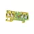 Weidmüller 1521540000 A4C 2.5 PE Földelő sorkapcsok, PUSH IN, 2.5 mm2;, zöld / sárga