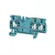 Weidmüller 1521780000 A3C 2.5 BL Átvezető sorkapocs, PUSH IN, 2.5 mm2;, 800 V, 24 A, Kék