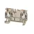 Weidmüller 1521850000 A2C 2.5 Átvezető sorkapocs, PUSH IN, 2.5 mm2;, 800 V, 24 A, Sötétbézs