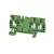 Weidmüller 1521870000 A3C 2.5 GN Átvezető sorkapocs, PUSH IN, 2.5 mm2;, 800 V, 24 A, Zöld
