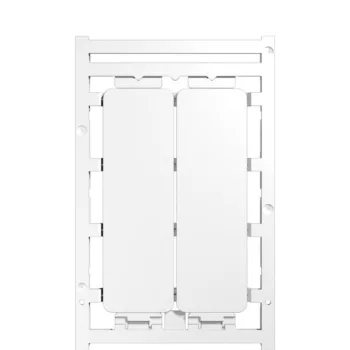   Weidmüller 1526100000 CC 85/27 K MC NE WS ClipCard, Készülékjelölők, 27 x 85 mm, Fehér