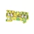 Weidmüller 1552660000 A4C 1.5 PE Földelő sorkapcsok, PUSH IN, 1.5 mm2;, zöld / sárga