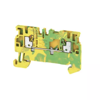   Weidmüller 1552680000 A2C 1.5 PE Földelő sorkapcsok, PUSH IN, 1.5 mm2;, zöld / sárga