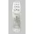 Weidmüller 1568251511 CLI C 1-3 GE/SW 3 CD CableLine, Vezeték és kábeljelölők, 2.5 - 5 mm, 3 x 4.2 mm, Sárga