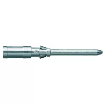  Weidmüller 1601750000 HDC-C-HD-SM0.75-1.00AG Krimp kontakt papa Nagy igénybevételre tervezett csatlakozók, Krimpelhető érintkező, HD, HDD, HQ, MixMate, Dugó, Vezeték-keresztmetszet, max.: 1, fordított, Rézötvözet