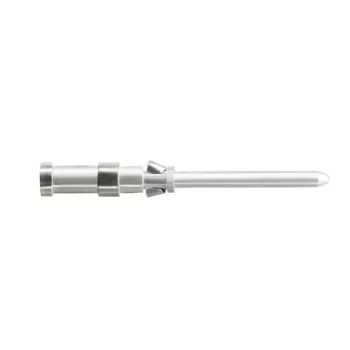   Weidmüller 1651550000 HDC-C-HD-SM1.5AG Krimp kontakt papa Nagy igénybevételre tervezett csatlakozók, Krimpelhető érintkező, HD, HDD, HQ, MixMate, Dugó, Vezeték-keresztmetszet, max.: 1.5, fordított, Rézötvözet