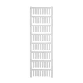   Weidmüller 1680411044 TM-I 20 NEUTRAL WS Kábel jelölő címke TM-I, Behelyezhető jelölők, 20 x 4 mm, Fehér