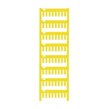   Weidmüller 1718411687 TM-I 12 NEUTRAL GE Kábel jelölő címke TM-I, Behelyezhető jelölők, 12 x 4 mm, Sárga