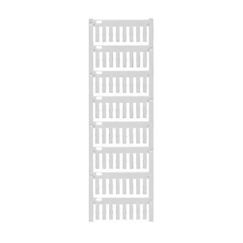   Weidmüller 1718431044 TM-I 18 NEUTRAL WS Kábel jelölő címke TM-I, Behelyezhető jelölők, 18 x 4 mm, Fehér