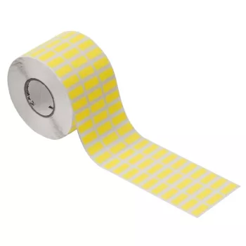   Weidmüller 1753241687 THM MT30X 20/8 GE/M THM, Készülékjelölők, 8 x 20 mm, Sárga