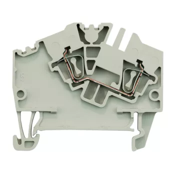   Weidmüller 1772060000 ZDU 2.5-2 Átvezető sorkapocs, Húzórugós csatlakozás, 2.5 mm2;, 800 V, 24 A, Sötétbézs ( WEIDMÜLLER 1772060000 )