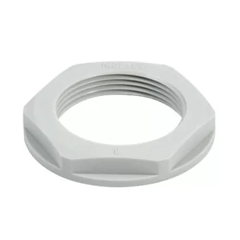   Weidmüller 1772480000 SKMU M32 - K GR Műanyag anya SKMU PA (plastic locknut), Ellenanya, M 32, 7 mm, Poliamid 6 (PA6 - GF30)