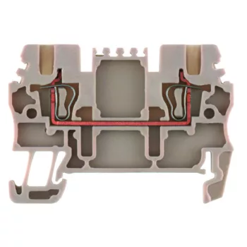   Weidmüller 1775480000 ZDU 1.5 Átvezető sorkapocs, Húzórugós csatlakozás, 1.5 mm2;, 500 V, 17.5 A, Sötétbézs ( WEIDMÜLLER 1775480000 )
