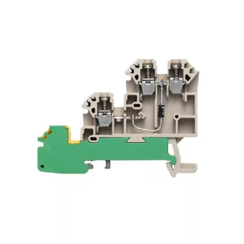   Weidmüller 1783590000 DLA 2.5/D DB Kettő vezetős W-sorozat, Érzékelő-, beavatkozó sorkapocs, Névleges keresztmetszet: 2.5 mm2;, Csavaros csatlakozás