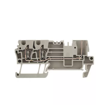   Weidmüller 1815090000 ZT 2.5/3AN/1 Z-sorozat, Átvezető sorkapocs, Névleges keresztmetszet: 2.5 mm2;, Húzórugós csatlakozás, Sötétbézs ( WEIDMÜLLER 1815090000 )
