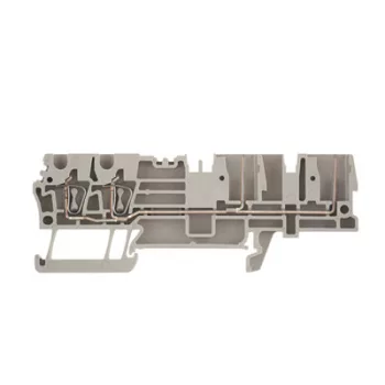   Weidmüller 1815110000 ZT 2.5/4AN/2 Z-sorozat, Átvezető sorkapocs, Névleges keresztmetszet: 2.5 mm2;, Húzórugós csatlakozás, Sötétbézs ( WEIDMÜLLER 1815110000 )