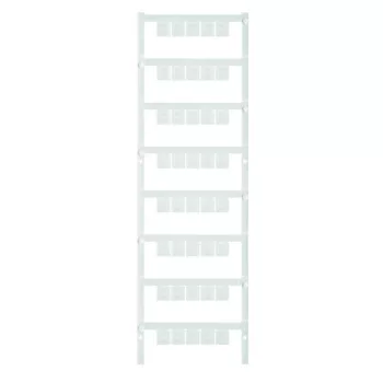   Weidmüller 1856760000 MF 10/10 MC Neutral MultiFit, Sorkapocs jelölő, 10 x 10 mm, Osztás, mm (P): 10.00 Phoenix, Entrelec, Fehér
