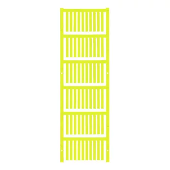   Weidmüller 1876370000 TM-I 30 MC NEUTRAL GE TM-I, Behelyezhető jelölők, 30 x 4 mm, Sárga