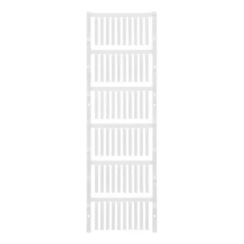   Weidmüller 1876390000 TM-I 30 MC NEUTRAL WS TM-I, Behelyezhető jelölők, 30 x 4 mm, Fehér