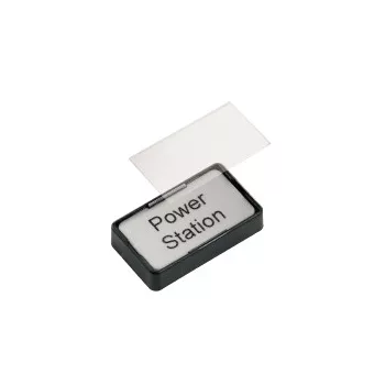   Weidmüller 1888300000 STR CC 15/49 TRANSPARENT ClipCard, Tartozékok, 15 x 49 mm, Áttetsző