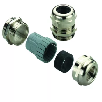   Weidmüller 1909930000 VG M32-1/MS68 VG MS (standard brass cable gland), Tömszelence, M 32, 8 mm, OD min. 15 - OD max. 21 mm, IP54, IP66, IP67, IP68 - 5 bar (30 min.), Sárgaréz, nikkelezett