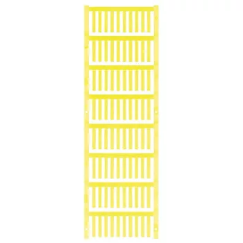   Weidmüller 1918660000 SF 2/21 NEUTRAL GE V2 SlimFix, Vezeték és kábeljelölők, 2.2 - 2.9 mm, 21 x 3.6 mm, Sárga