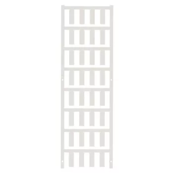   Weidmüller 1919020000 SF 4,5/21 NEUTRAL WS V2 SlimFix, Vezeték és kábeljelölők, 4.1 - 4.9 mm, 21 x 7.4 mm, Fehér