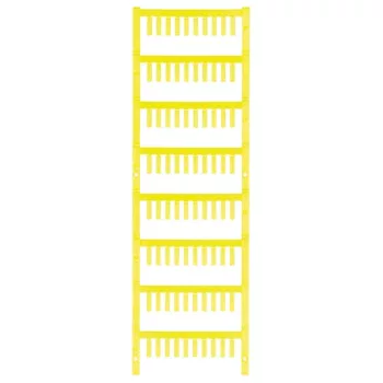   Weidmüller 1919340000 SF 1/12 NEUTRAL GE V2 SlimFix, Vezeték és kábeljelölők, 1.7 - 2.1 mm, 12 x 3.2 mm, Sárga