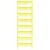 Weidmüller 1919340000 SF 1/12 NEUTRAL GE V2 SlimFix, Vezeték és kábeljelölők, 1.7 - 2.1 mm, 12 x 3.2 mm, Sárga