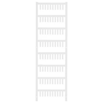   Weidmüller 1919390000 SF 1/12 NEUTRAL WS V2 SlimFix, Vezeték és kábeljelölők, 1.7 - 2.1 mm, 12 x 3.2 mm, Fehér