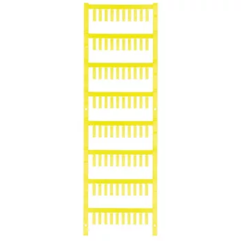   Weidmüller 1919470000 SF 2/12 NEUTRAL GE V2 SlimFix, Vezeték és kábeljelölők, 2.2 - 2.9 mm, 12 x 3.6 mm, Sárga