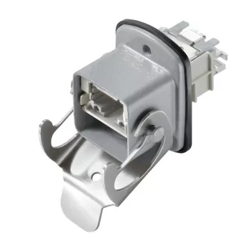   Weidmüller 1963460000 IE-BS-V05M-RJ45-FJ-A RJ45 peremes aljzat, IP67, 5. változat, szerszámok nélkül, EIA/TIA 586 A, Cat.6<sub>A</sub> / E osztály<sub>A</sub> (ISO/IEC 11801 2010)