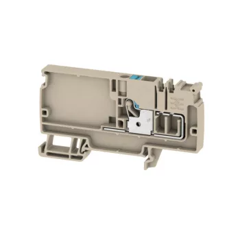   Weidmüller 1988130000 AAP11 6 LO BL Tápkapocs, PUSH IN, 6 mm2;, 500 V, 41 A, Sötétbézs