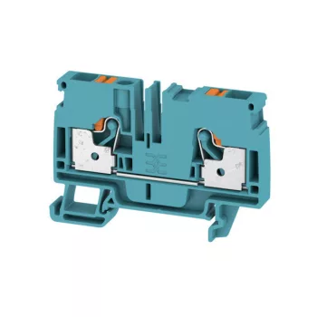   Weidmüller 1991790000 A2C 6 BL Átvezető sorkapocs, PUSH IN, 6 mm2;, 800 V, 41 A, Kék