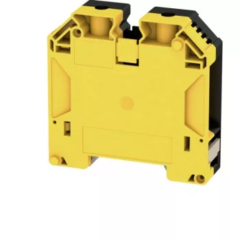   Weidmüller 2000080000 WDU 50N GE/SW Átvezető sorkapocs, Csavaros csatlakozás, 50 mm2;, 1000 V, 150 A, Sárga, Fekete