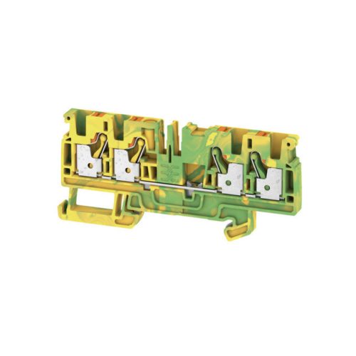 Weidmüller 2051560000 A4C 4 PE Földelő sorkapcsok, PUSH IN, 4 mm2;, zöld / sárga