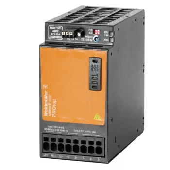   Weidmüller 2466890000 PRO TOP1 480W 24V 20A Áramellátás, tápegység, 24 V