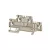 Weidmüller 2469370000 A2T 1.5 Kétemeletes sorkapocs, PUSH IN, 1.5 mm2;, 500 V, 16 A, Sötétbézs