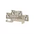 Weidmüller 2469390000 A2T 1.5 FT-PE Kétemeletes sorkapocs, PUSH IN, 1.5 mm2;, 500 V, 16 A, Sötétbézs