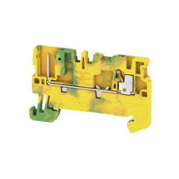   Weidmüller 2482220000 APGTB 1.5 PE 2C/1 Földelő sorkapcsok, PUSH IN, 1.5 mm2;, 500 V, zöld / sárga