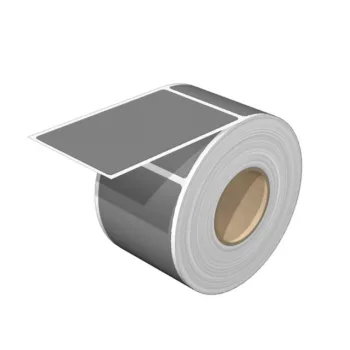   Weidmüller 2496760000 CC 85/54 MM GR VPE100 ClipCard, Készülékjelölők, 54 x 85 mm, Szürke