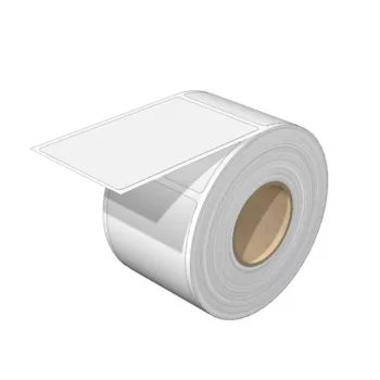   Weidmüller 2496770000 CC 85/54 MM WS VPE100 ClipCard, Készülékjelölők, 54 x 85 mm, Fehér
