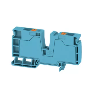   Weidmüller 2502320000 ALO 16 BL Átvezető sorkapocs, PUSH IN, 16 mm2;, 800 V, 76 A, Kék