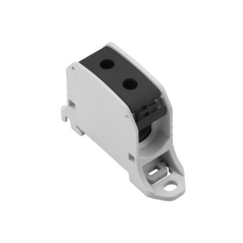   Weidmüller 2502570000 WPD 130 1X50/1X50 BK W-sorozat, Elosztótömb, Névleges keresztmetszet: 50 mm2;, Tartósínek / szerelőlapok