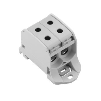   Weidmüller 2502580000 WPD 230 2X50/2X50 GY W-sorozat, Elosztótömb, Névleges keresztmetszet: 50 mm2;, Tartósínek / szerelőlapok