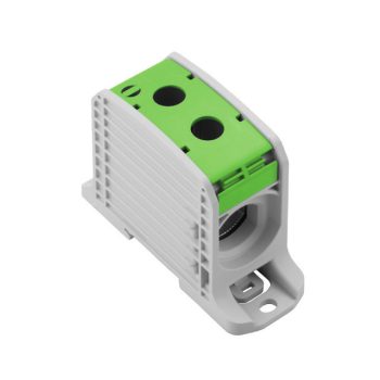   Weidmüller 2502770000 WPD 132 1X185/1X185 GN W-sorozat, Elosztótömb, Névleges keresztmetszet: 185 mm2;, Tartósínek / szerelőlapok